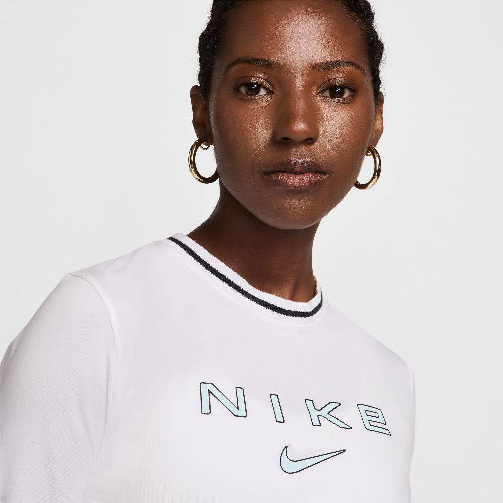 NIKE NSW WOMENS LONG-SLEEVE SLIM CROPPED TEE