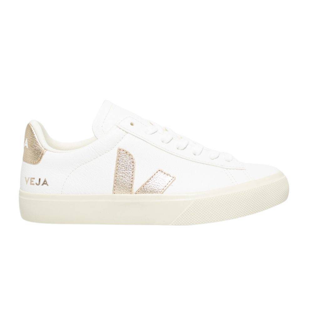 VEJA CAMPO CHROME-FREE LEATHER SNEAKERS