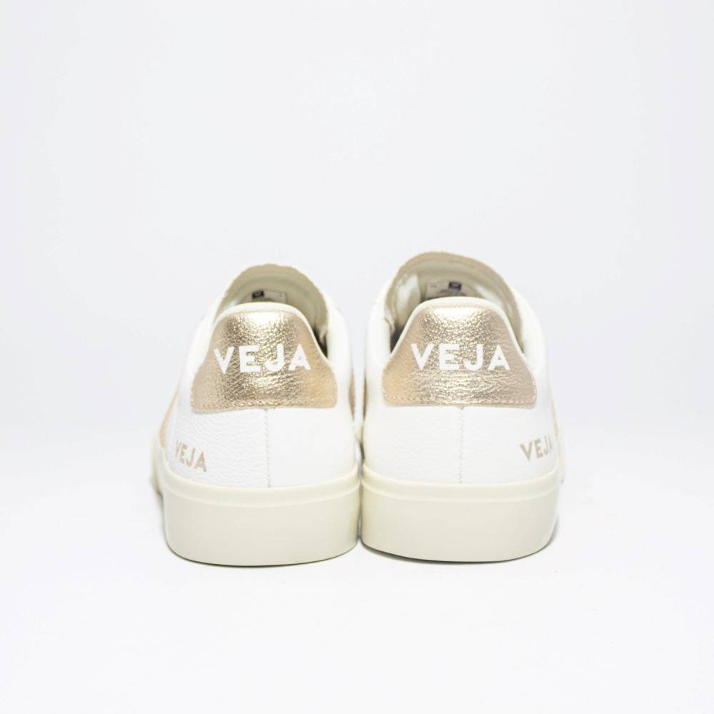 VEJA CAMPO CHROME-FREE LEATHER SNEAKERS