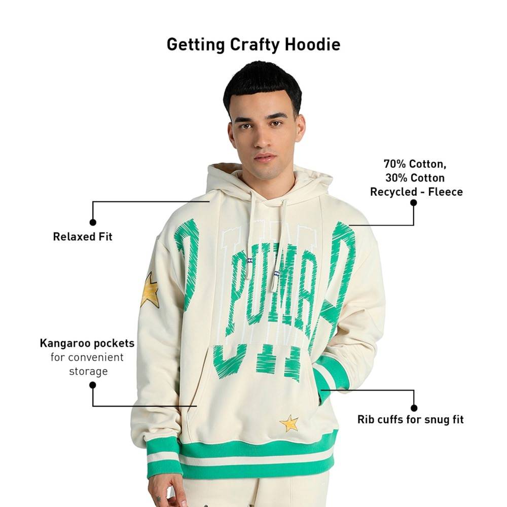 PUMA GETTING CRAFTY GENDER NEUTRAL HOODIE