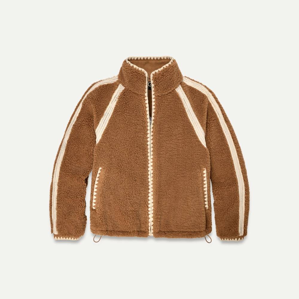 UGG NIKIA CROCHET UGGFLUFF JACKET