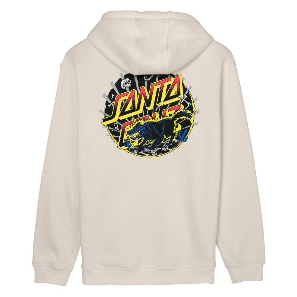 SANTA CRUZ KENDALL WOLF DOT HOOD