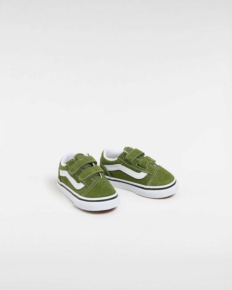 VANS TODDLER OLD SKOOL VELCRO SHOE