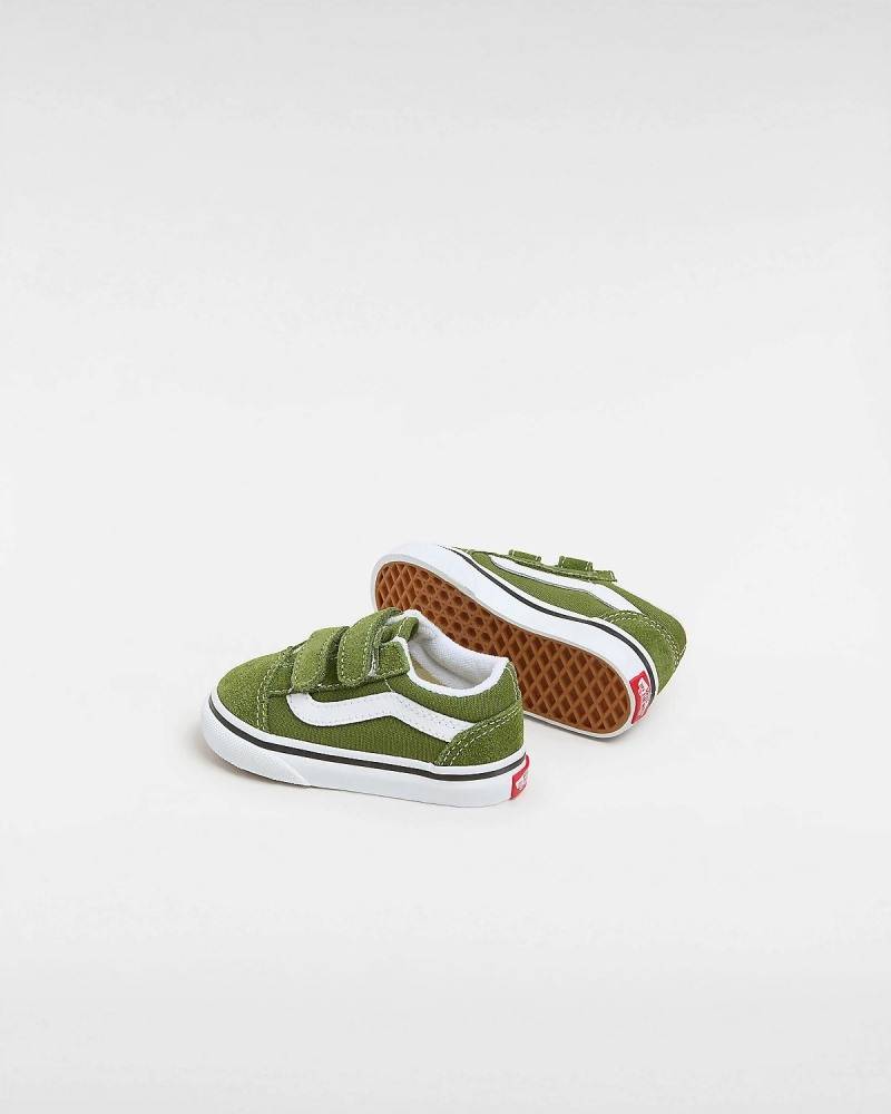 VANS TODDLER OLD SKOOL VELCRO SHOE