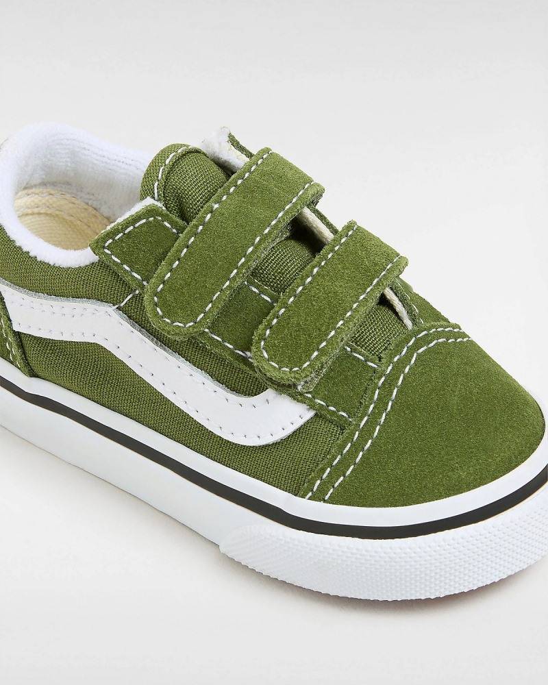 VANS TODDLER OLD SKOOL VELCRO SHOE