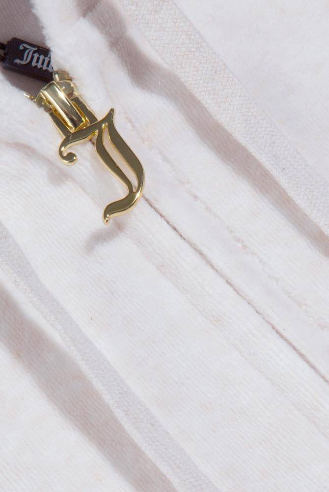 JUICY COUTURE GOLD CLASSIC VELOUR ROBERTSON HOODIE
