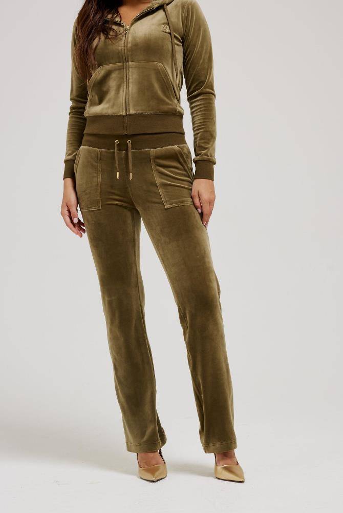 JUICY COUTURE GOLD CLASSIC VELOUR ROBERTSON HOODIE