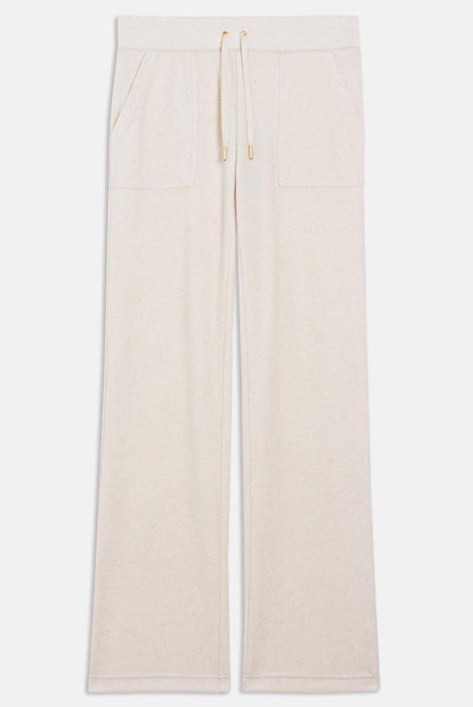 JUICY COUTURE GOLD CLASSIC VELOUR DEL REY POCKETED PANT