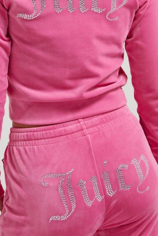 JUICY COUTURE JUICY COUTURE VELOUR DIAMANTE TINA PANT