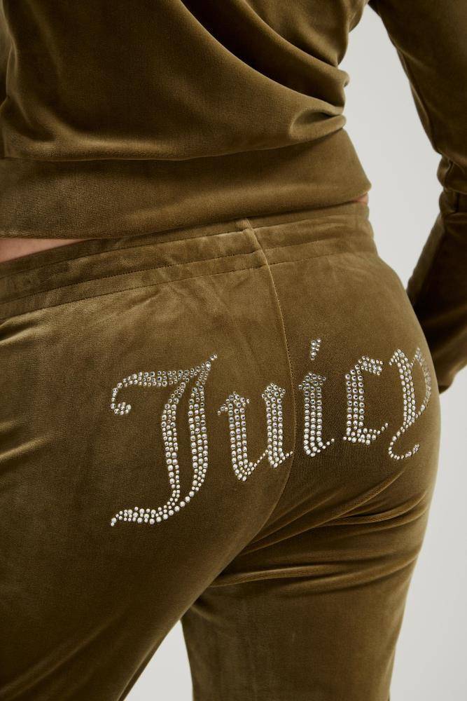 JUICY COUTURE JUICY COUTURE VELOUR DIAMANTE TINA PANT