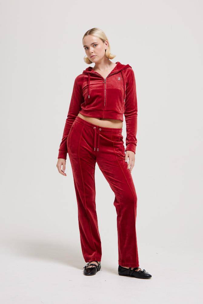 JUICY COUTURE JUICY COUTURE VELOUR DIAMANTE TINA PANT