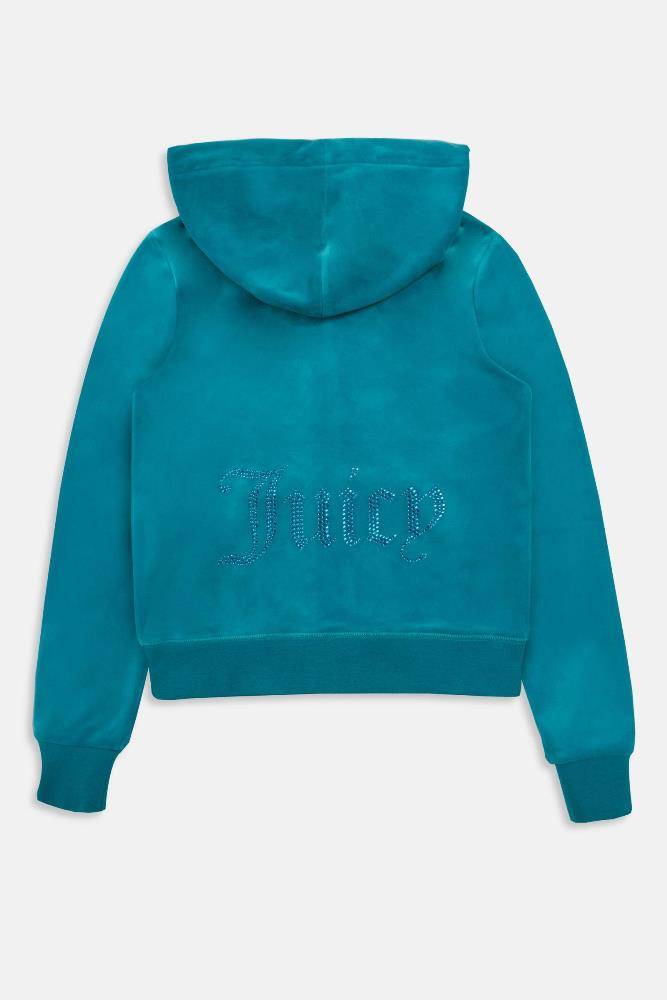 JUICY COUTURE JEWELLED ROBERTSON HOODIE