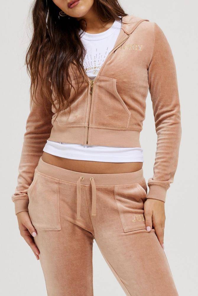 JUICY COUTURE HERITAGE CROWN ROBYN HOODIE