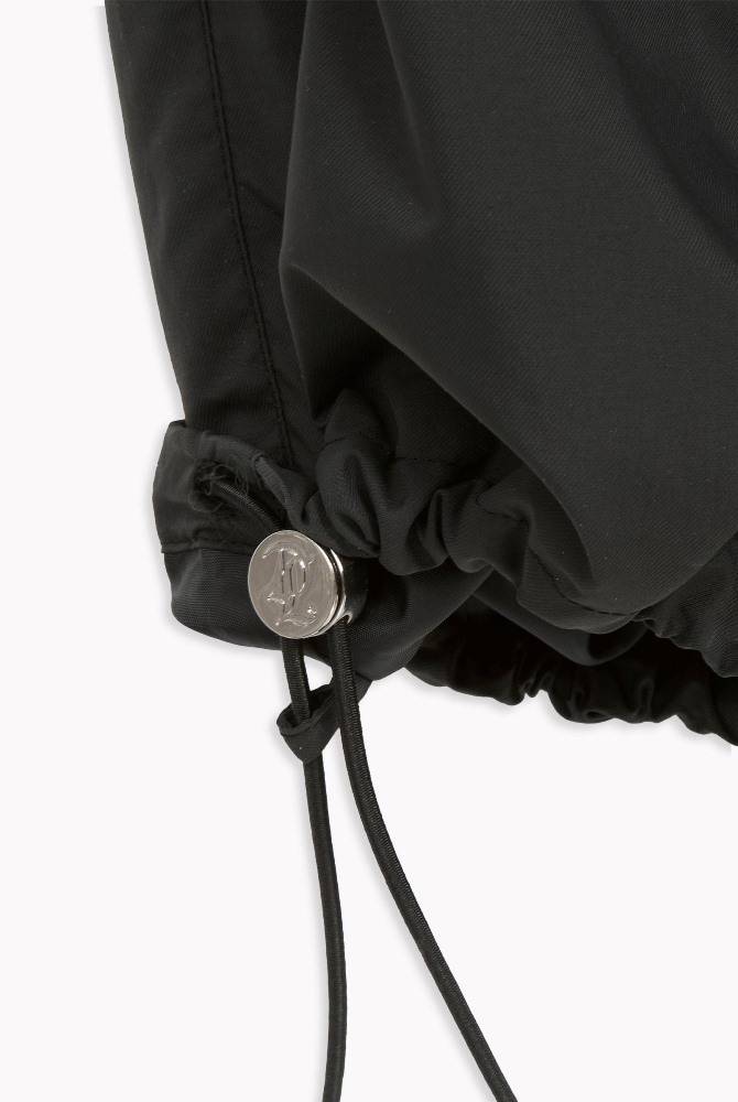 JUICY COUTURE AYLA LEG DIAMANTE LOGO PARACHUTE PANTS