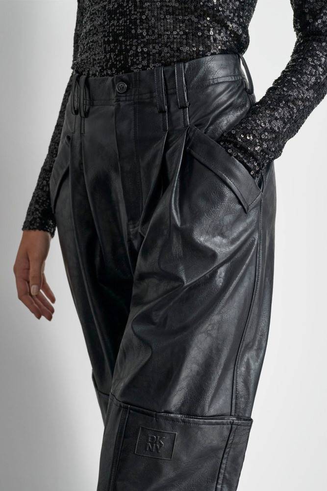 DKNY VEGAN PU PANTS