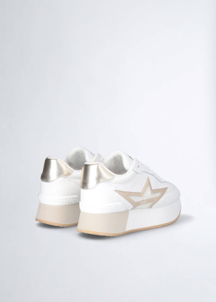 LIU JO DREAMY 03 - LEATHER SNEAKERS