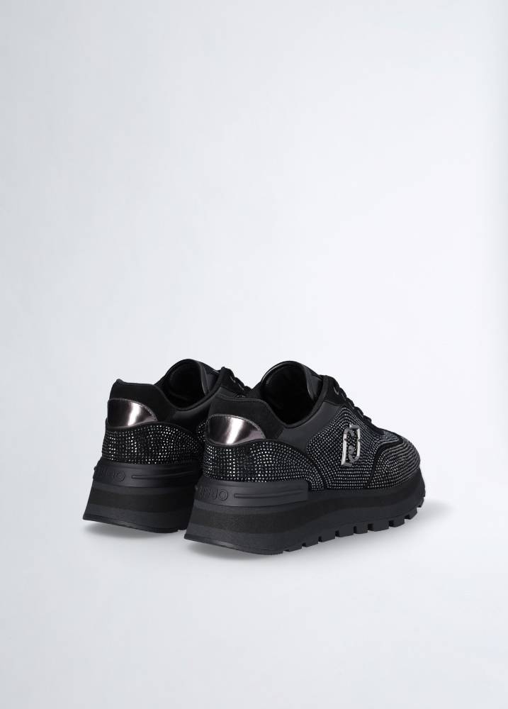 LIU JO AMAZING 23 - ALL OVER RHINESTONES SNEAKER