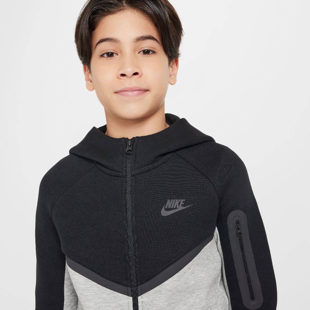 NIKE SPORTSWEAR KIDS TECH FLEECE FULL-ZIP