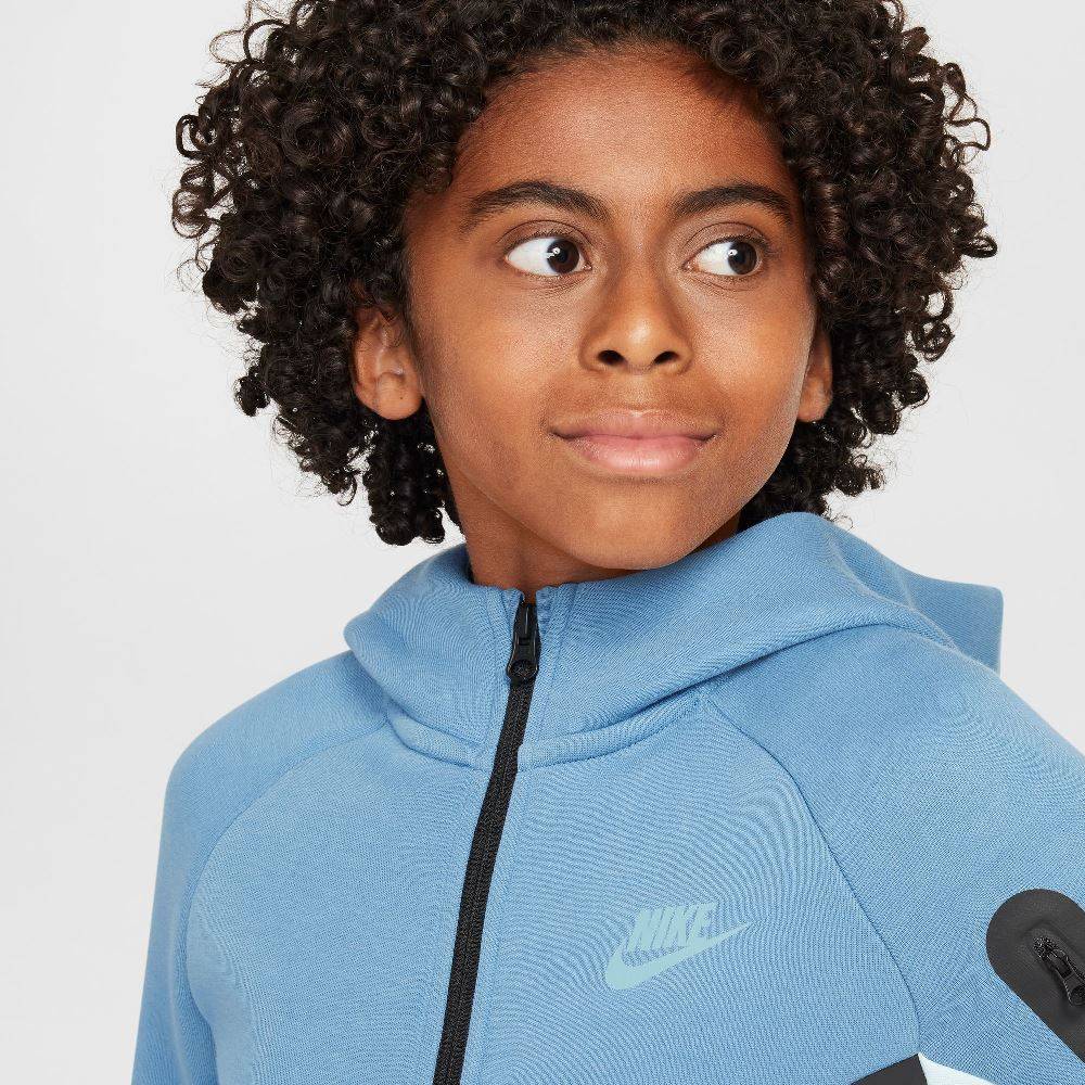 NIKE SPORTSWEAR KIDS TECH FLEECE FULL-ZIP