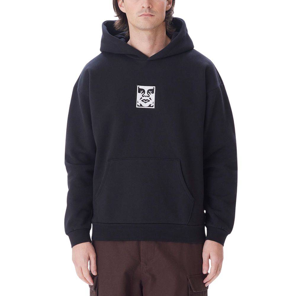 OBEY ICON EXTRA HEAVY HOOD II FLEECE