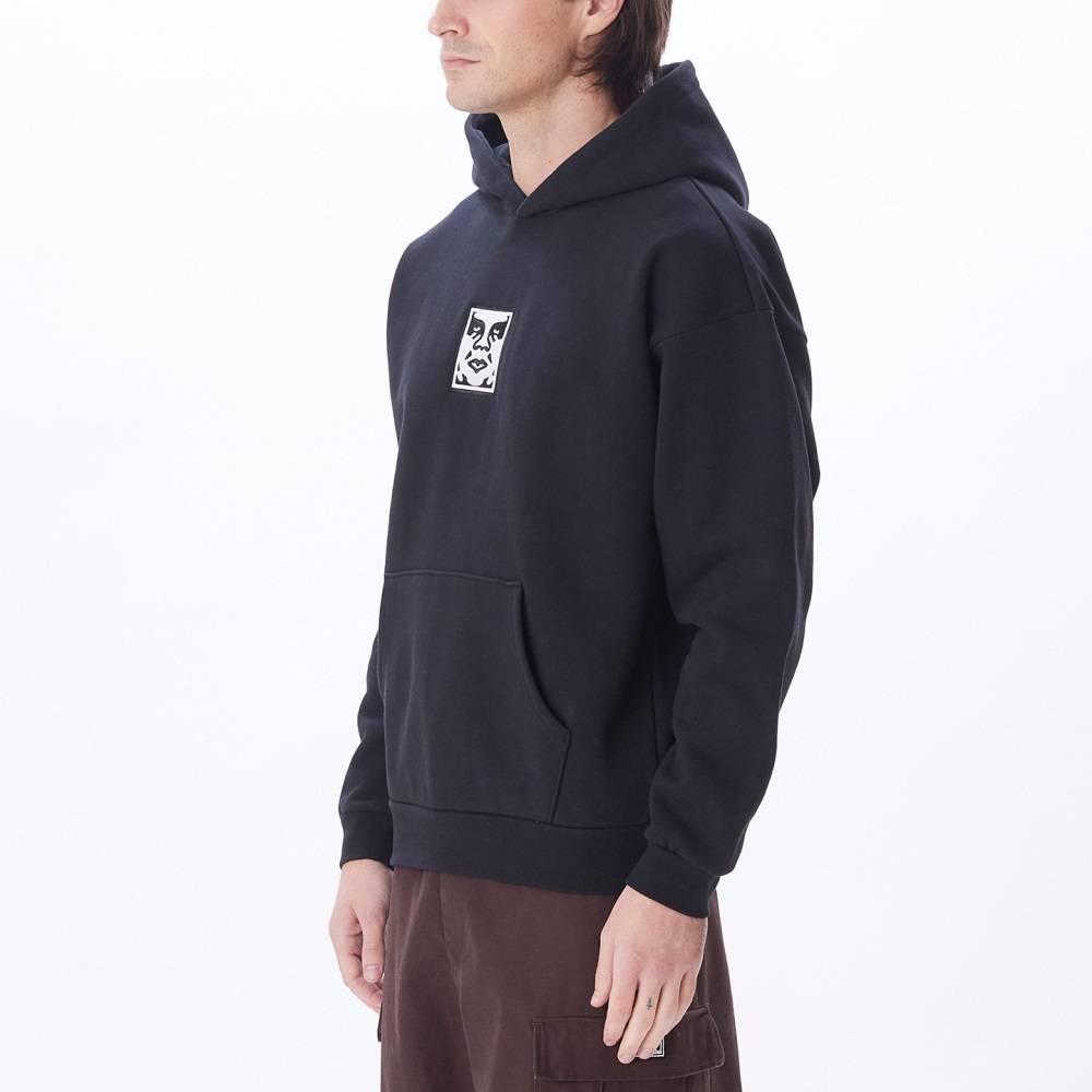 OBEY ICON EXTRA HEAVY HOOD II FLEECE