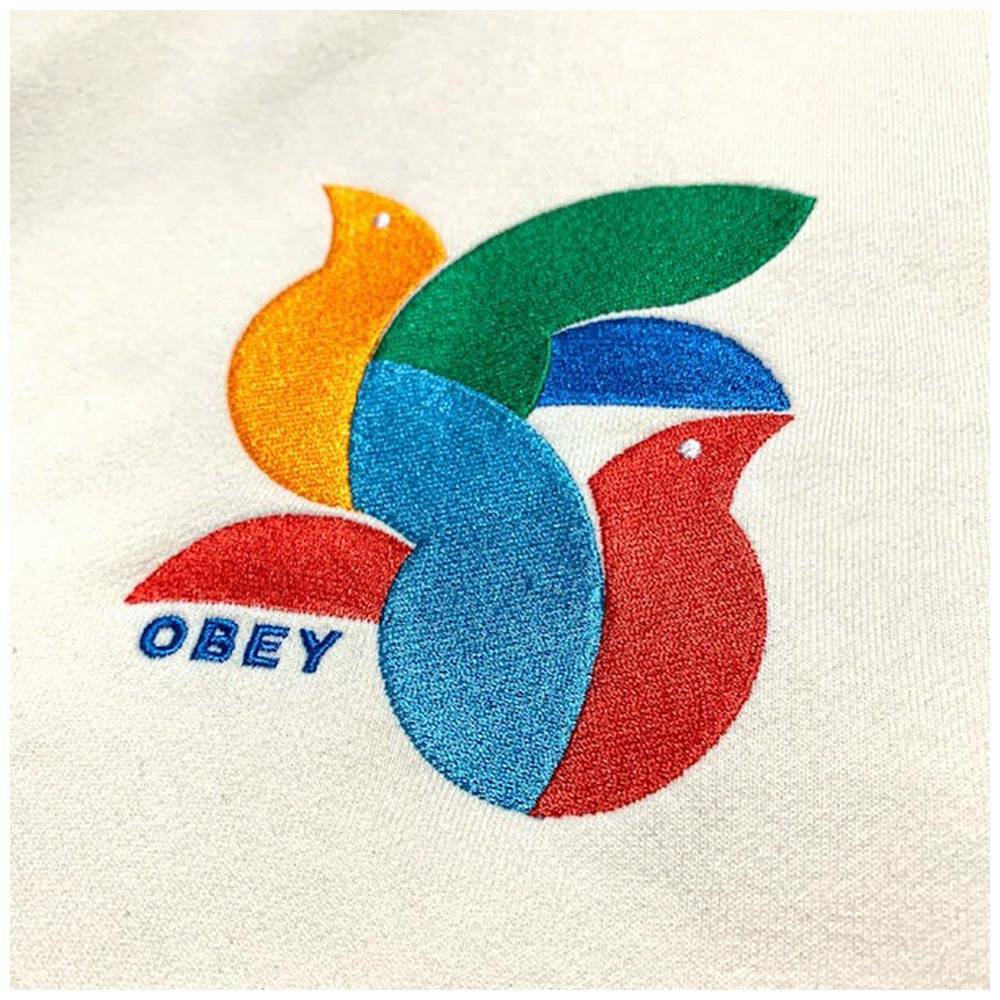 OBEY EDISON HOOD FLEECE
