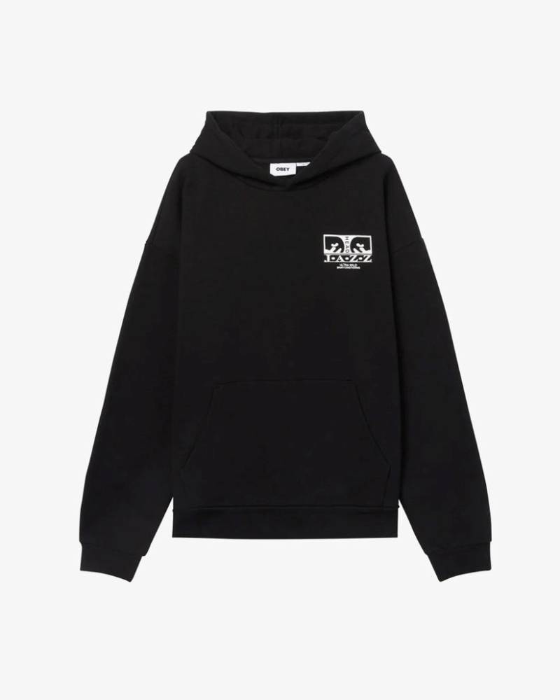 OBEY JAZZ HEAD EXTRA HEAVY HOOD FLEECE