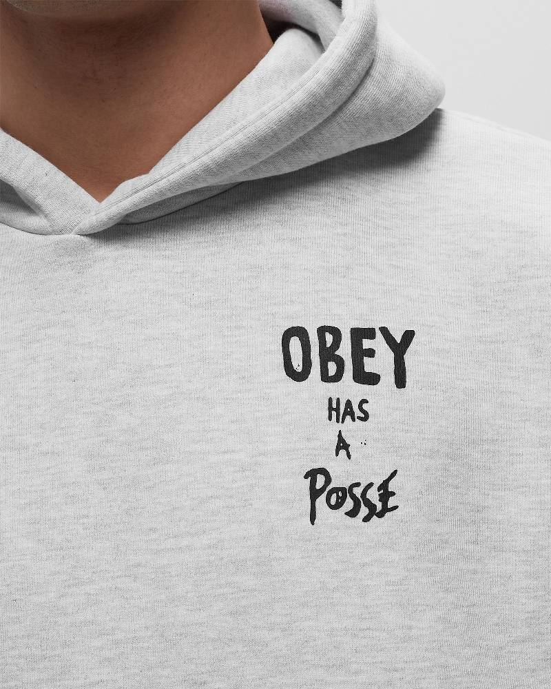 OBEY POSSE EXTRA HEAVY HOOD FLEECE