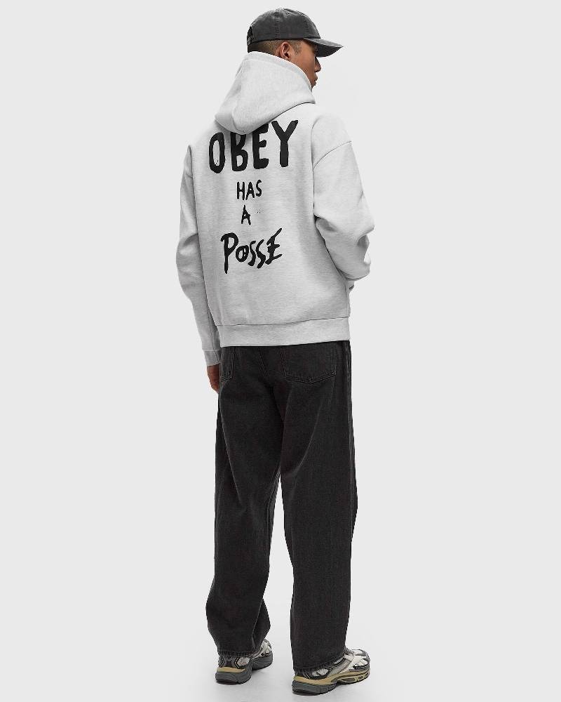 OBEY POSSE EXTRA HEAVY HOOD FLEECE