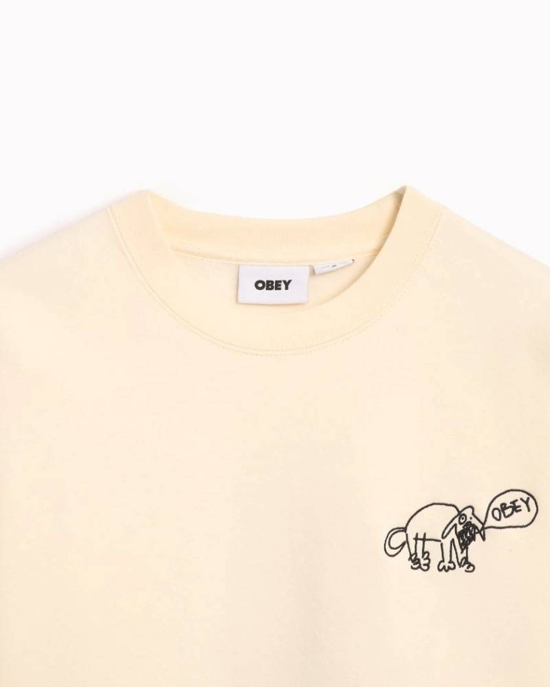 OBEY DOG DOODLE CREW FLEECE