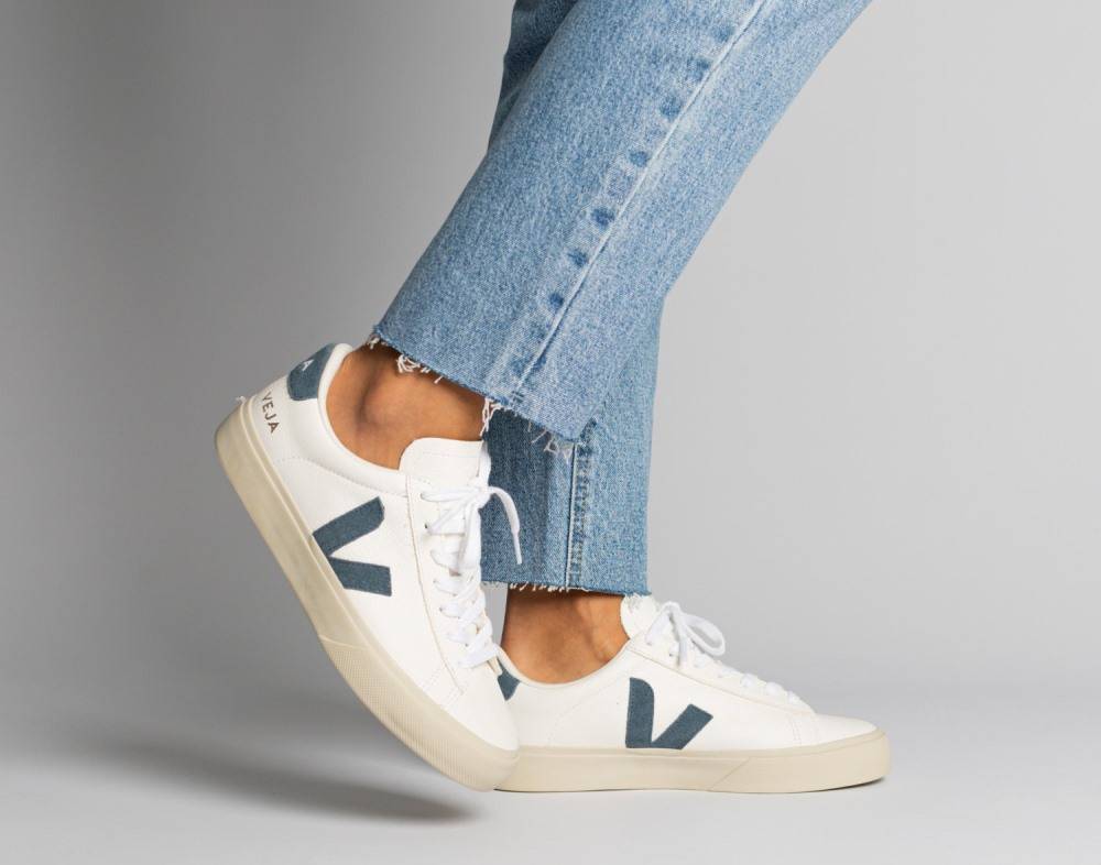 VEJA CAMPO CHROME-FREE LEATHER SNEAKERS