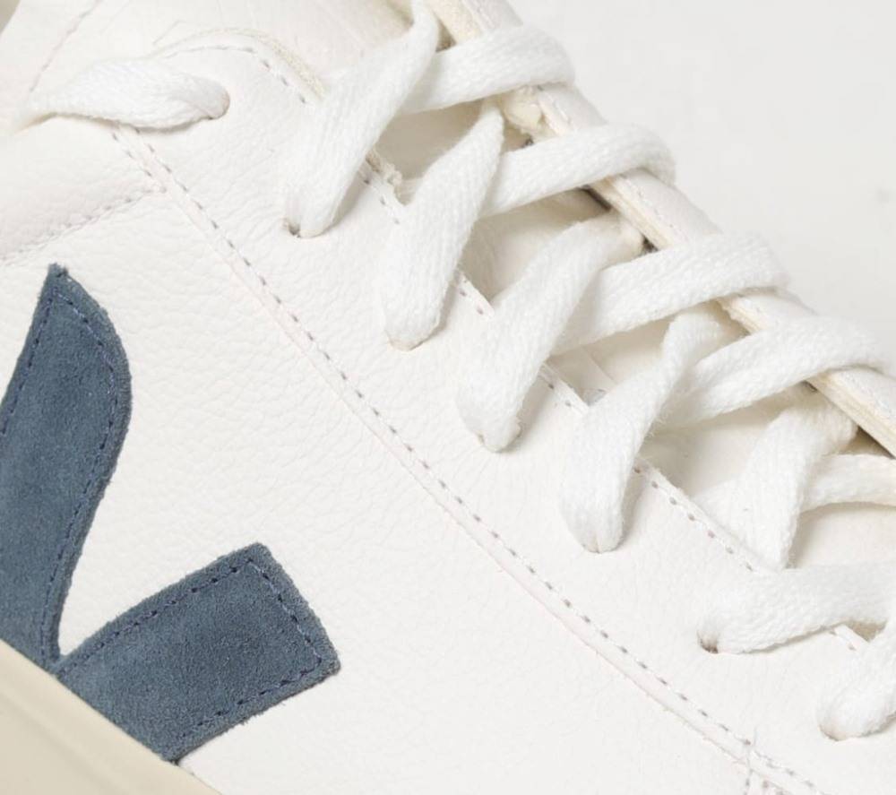 VEJA CAMPO CHROME-FREE LEATHER SNEAKERS