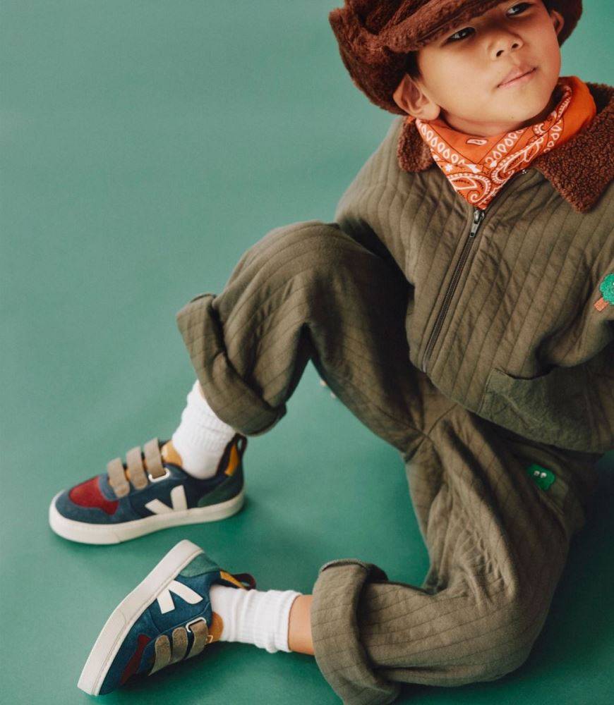 VEJA V-10 SUEDE PRE-SCHOOL