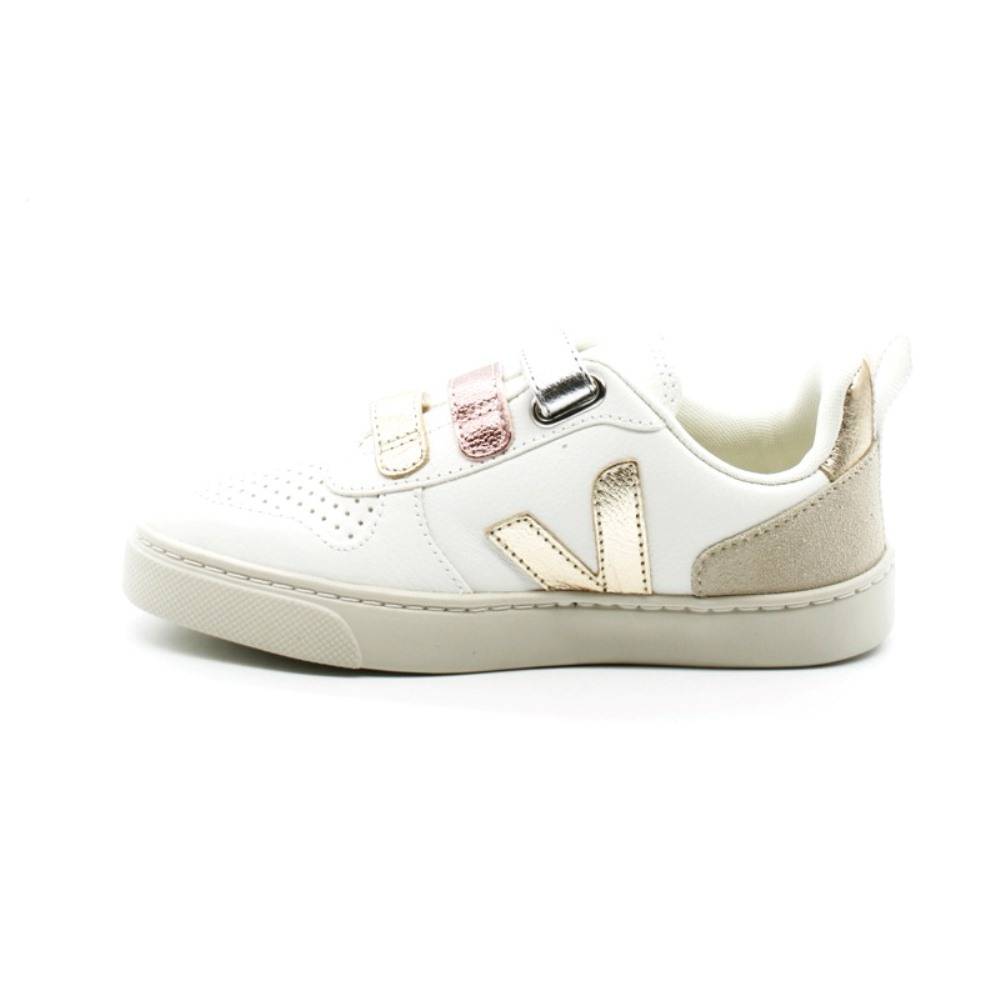 VEJA V-10 CHROME-FREE LEATHER INFANT