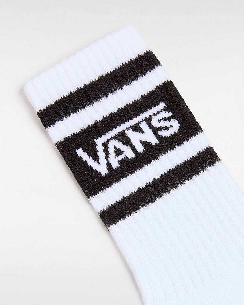 VANS DROP V LOGO CREW KIDS SOCK