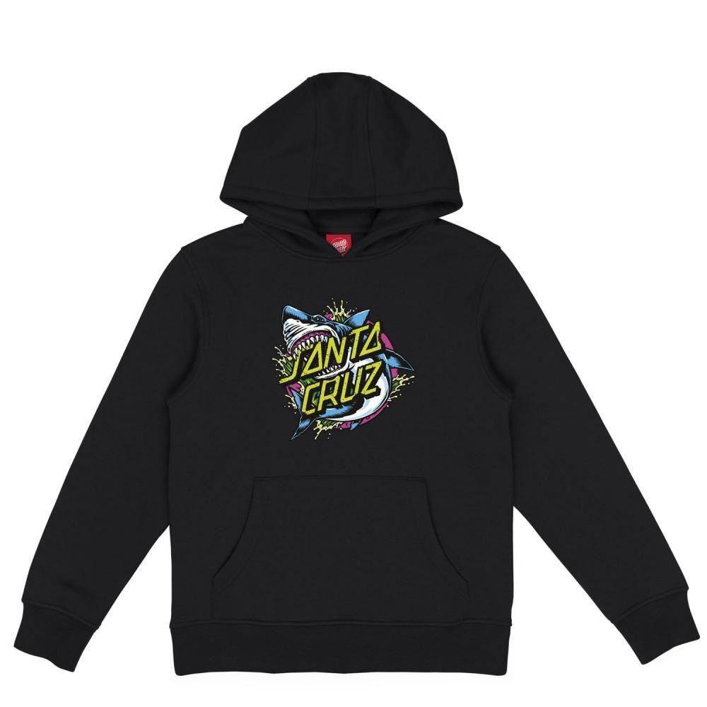 SANTA CRUZ YOUTH SHARK DOT FRONT HOOD