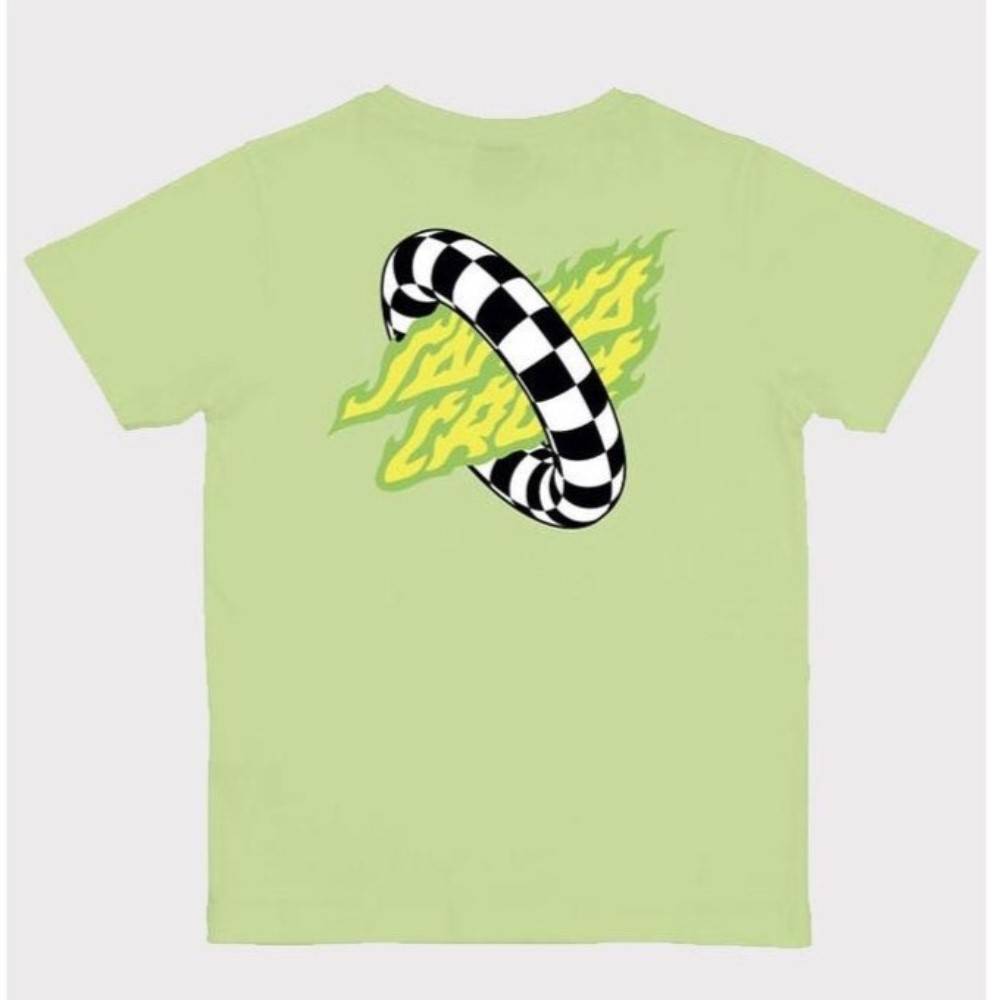 SANTA CRUZ YOUTH GOAL FLAME T-SHIRT