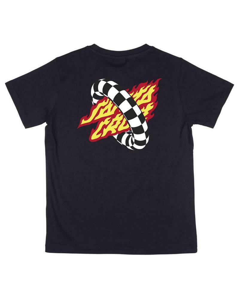 SANTA CRUZ YOUTH GOAL FLAME T-SHIRT