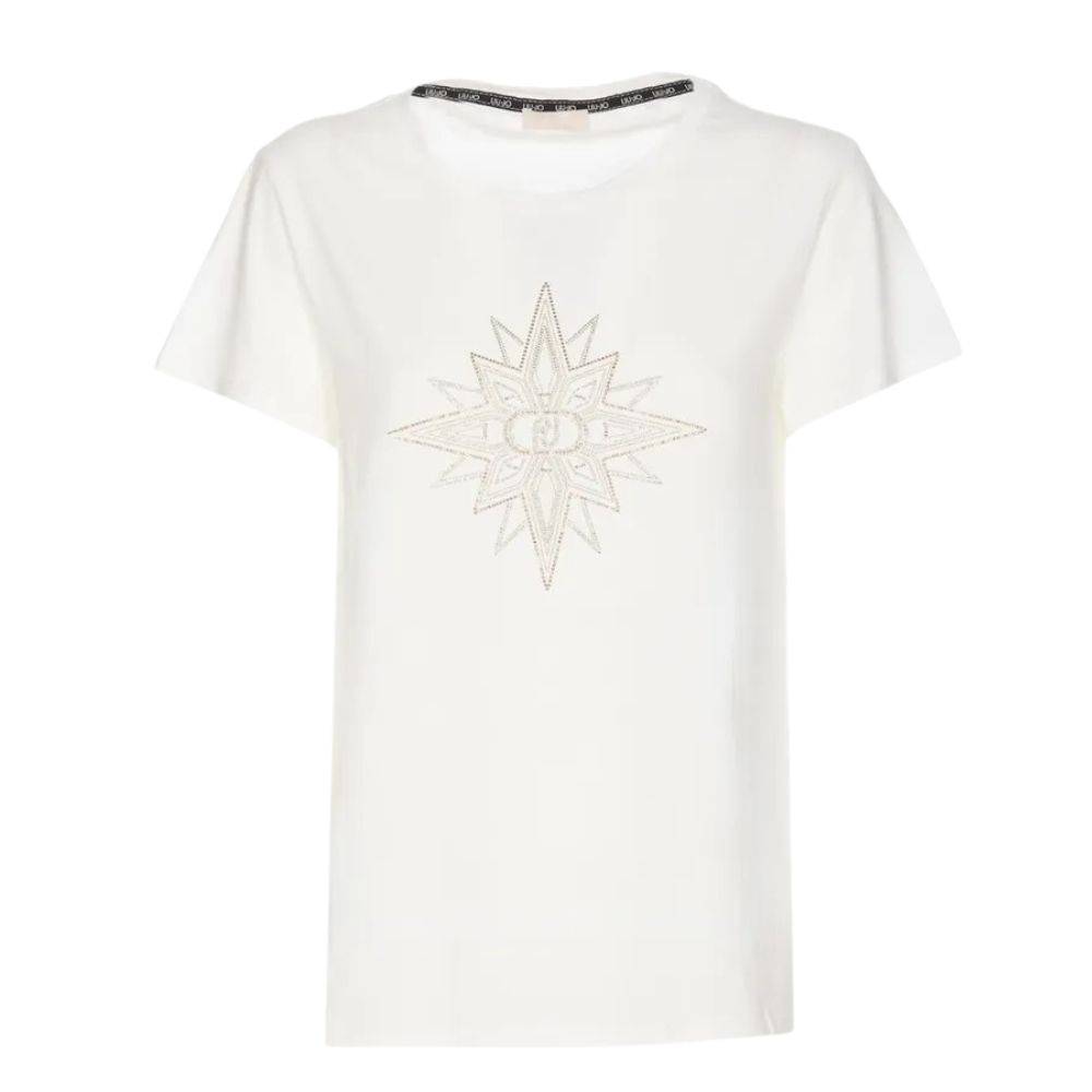 LIU JO EMBELLISHED T-SHIRT