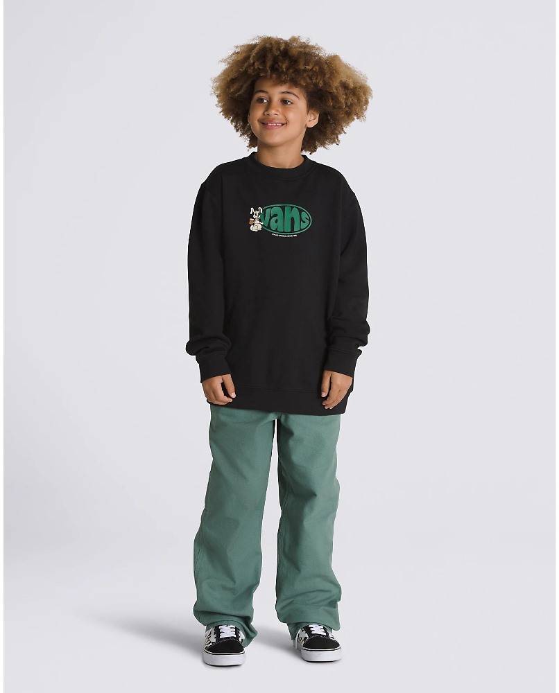 VANS BOYS HOPPER LOOSE CREW SWEATER