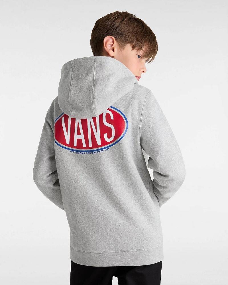 VANS BOYS SPRAY ON FULL ZIP HOODIE