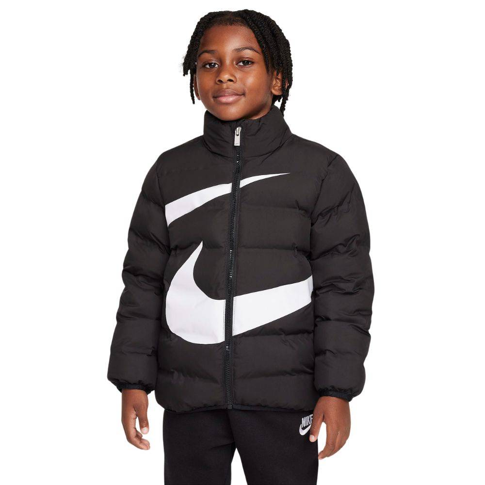 NIKE LITTLE KIDS WRAP SWOOSH DEBOSSED QUILT JACKET