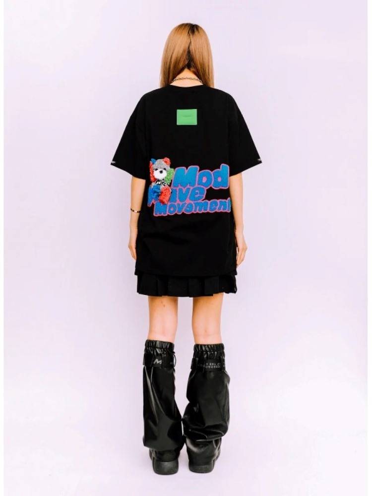 MWM COLORED TEDDY OVERSIZED TEE