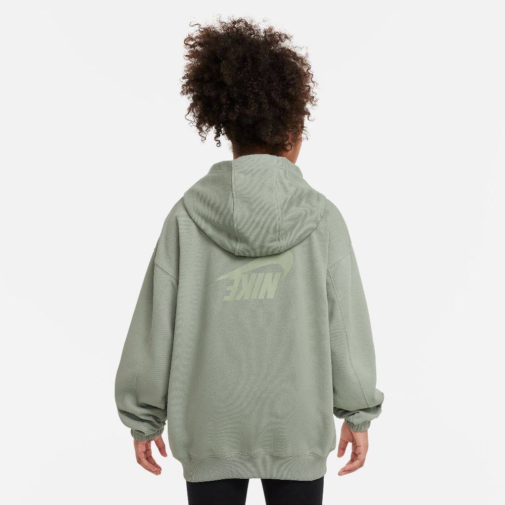 NIKE GIRLS NSW OVERSIZED FLEECE HOODIE