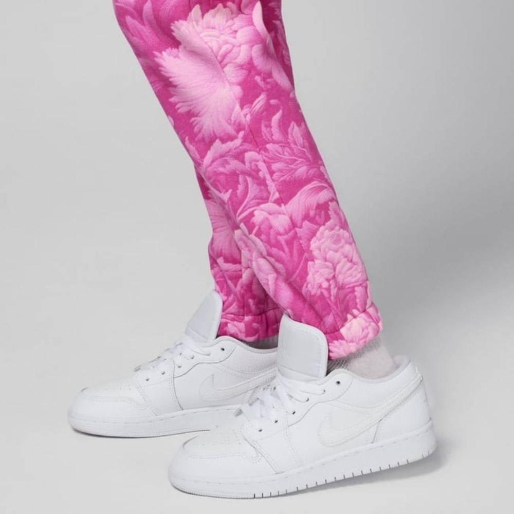 NIKE JORDAN GIRLS BRKLYN ESSENTIAL FLORAL ALL OVER PRINT PANT