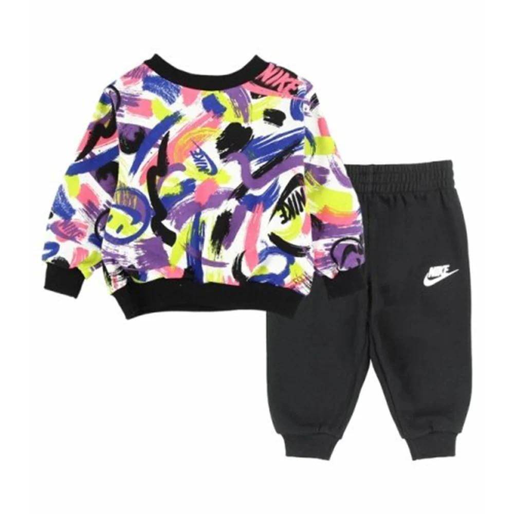 NIKE INFANT EXPRESS YOURSELF AOP CREW SET