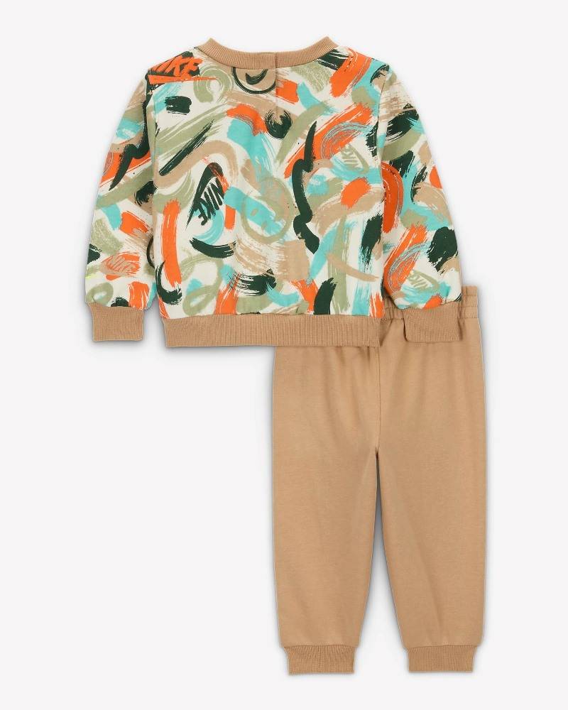 NIKE INFANT EXPRESS YOURSELF AOP CREW SET