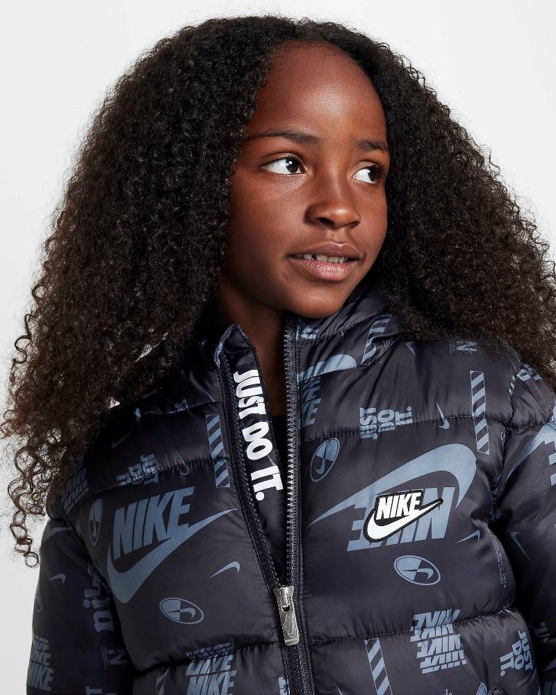 NIKE LITTLE KIDS DNA LOGO PUFFER JACKET
