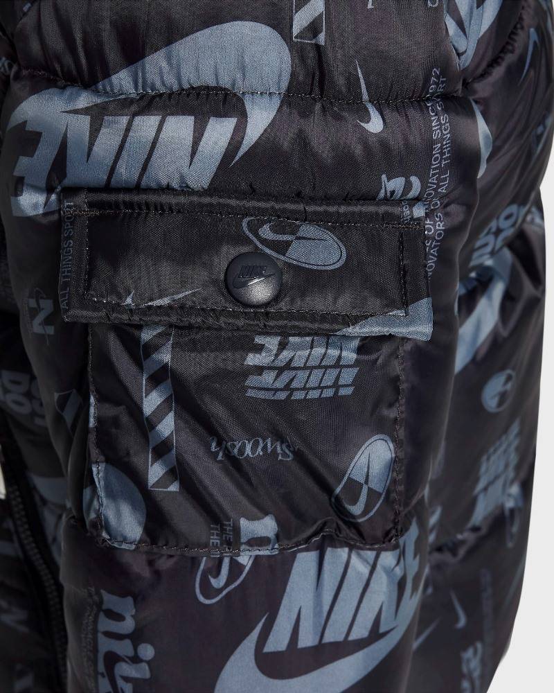 NIKE LITTLE KIDS DNA LOGO PUFFER JACKET