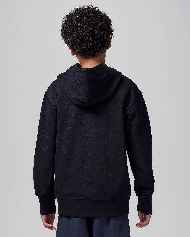 NIKE JORDAN BOYS MJ PSG STATEMENT FLEECE PULLOVER